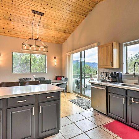 Elkwood Lodge Star Valley Cabin With Hot Tub Payson Exterior foto