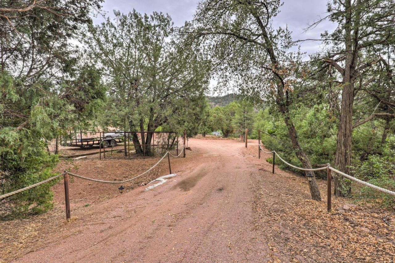 Elkwood Lodge Star Valley Cabin With Hot Tub Payson Exterior foto