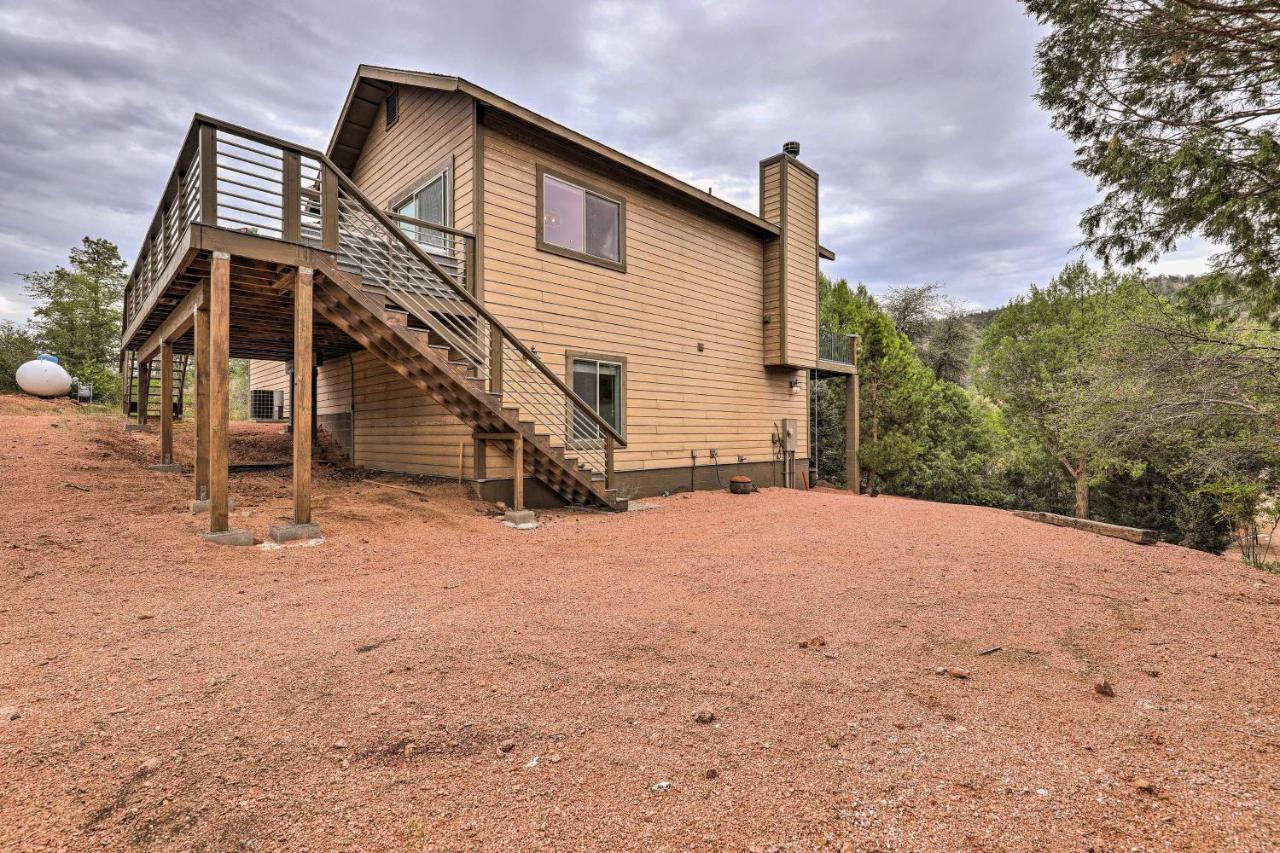 Elkwood Lodge Star Valley Cabin With Hot Tub Payson Exterior foto